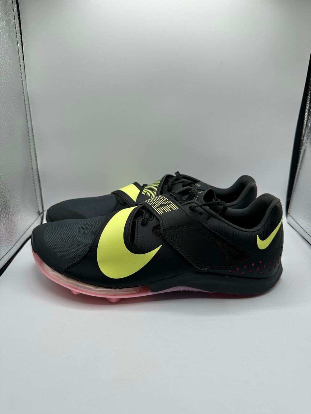 Nike Zoom Long Jump “Anthracite Pink Volt” size 9 men’s
